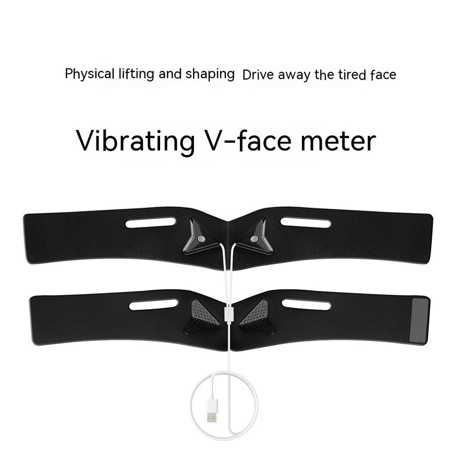 Graphene Plastic Face Mesh Breathable Small V-face Mask